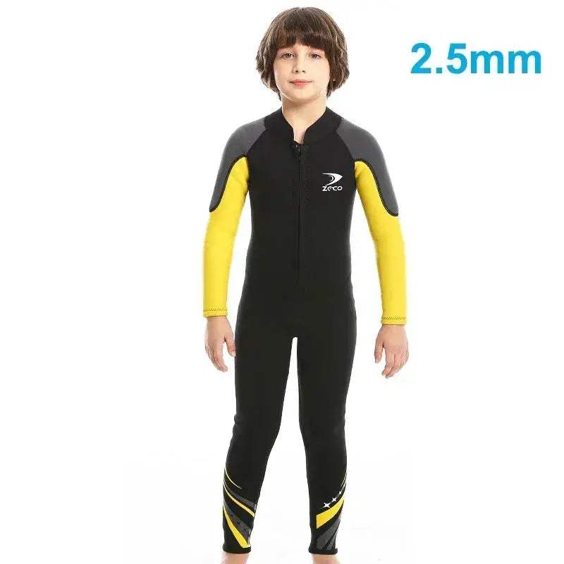 Kids Neoprene Wetsuit 3mm 2.5mm Full Body Warmth Waterproof - ToylandEU