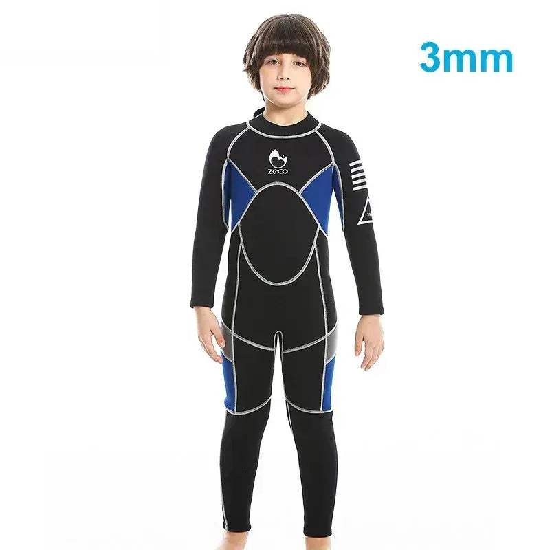 Kids Neoprene Wetsuit 3mm 2.5mm Full Body Warmth Waterproof - ToylandEU