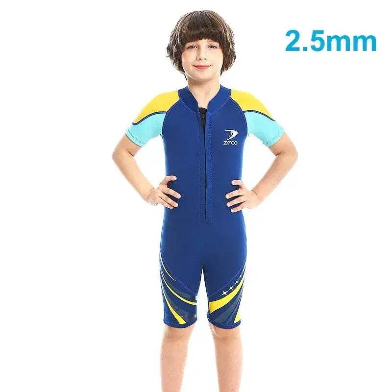 Kids Neoprene Wetsuit 3mm 2.5mm Full Body Warmth Waterproof - ToylandEU