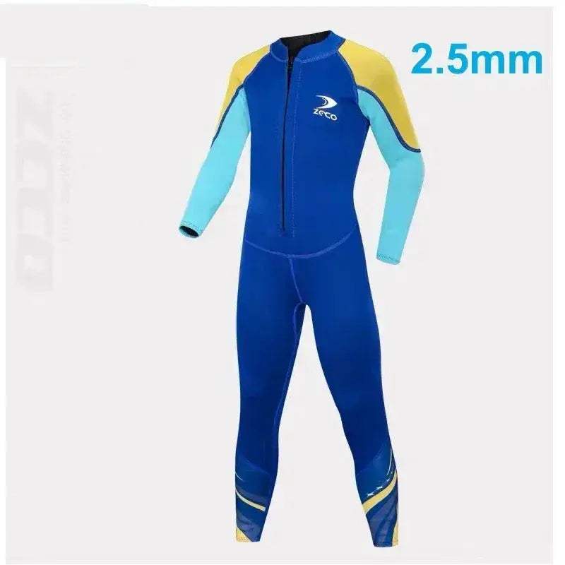 Kids Neoprene Wetsuit 3mm 2.5mm Full Body Warmth Waterproof - ToylandEU