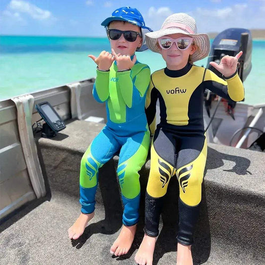  Kids Neoprene Wetsuit Back Zip 3mm Winter Warmth -  ToylandEU™