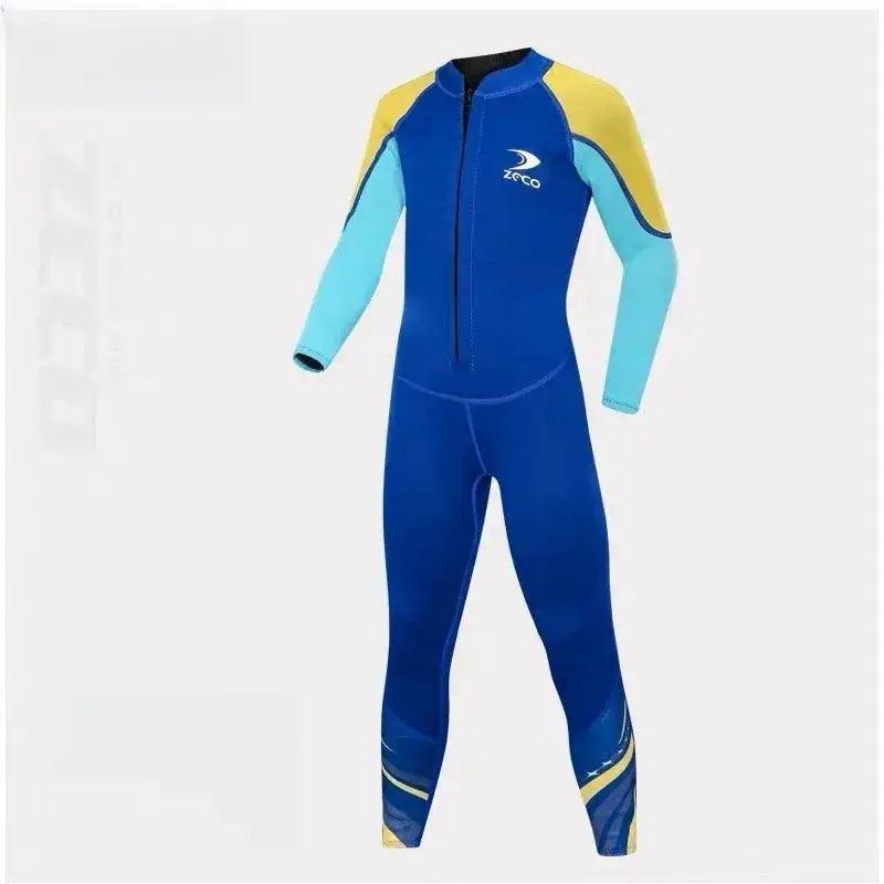  Kids Neoprene Wetsuit Front Zip 2.5mm Durable Swimming -  ToylandEU™