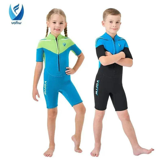  Kids Neoprene Wetsuit Front Zip For Surfing Warmth -  ToylandEU™