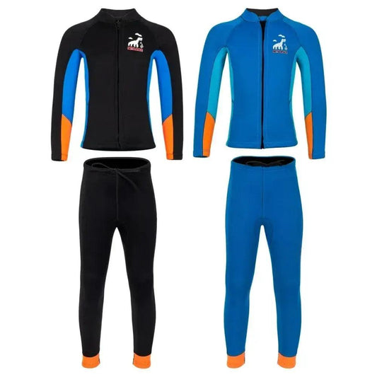  Kids Neoprene Wetsuit Front Zip Surfing Swimming -  ToylandEU™