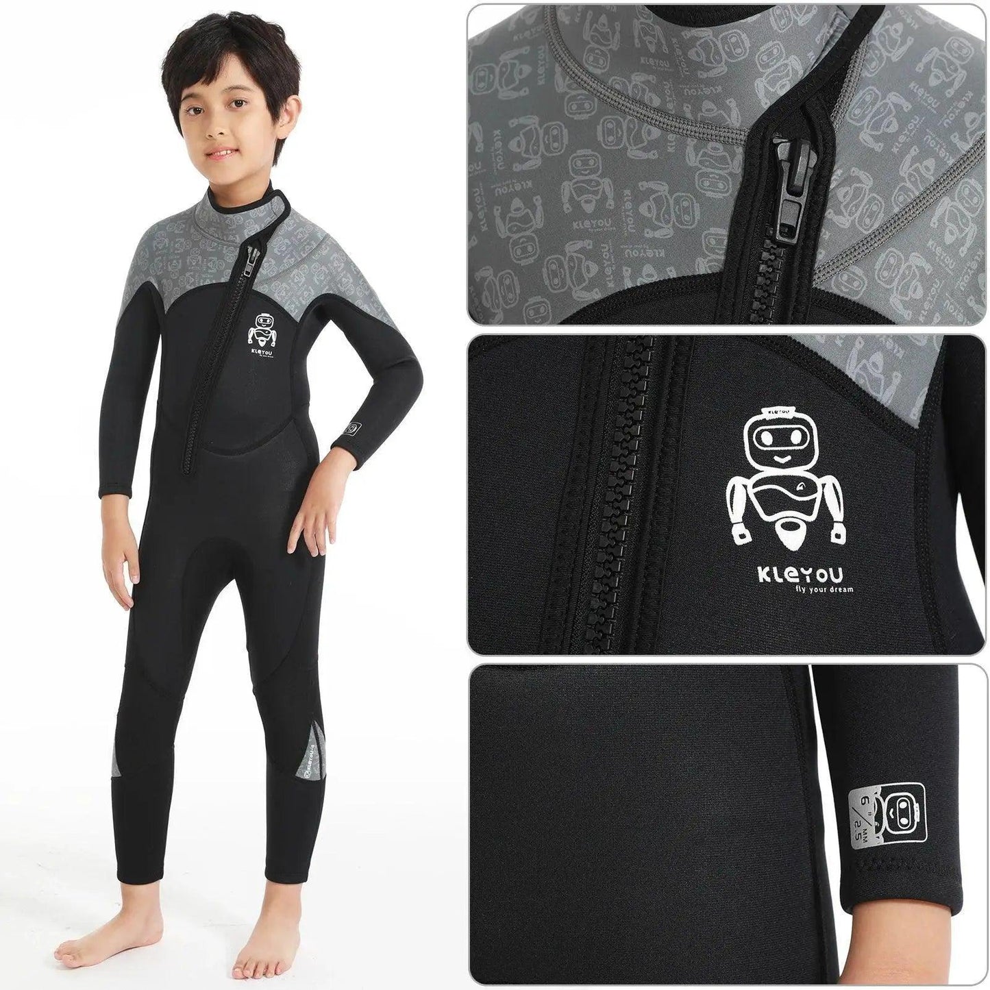  Kids Neoprene Wetsuit UPF50 Sun Protection For Boys -  ToylandEU™