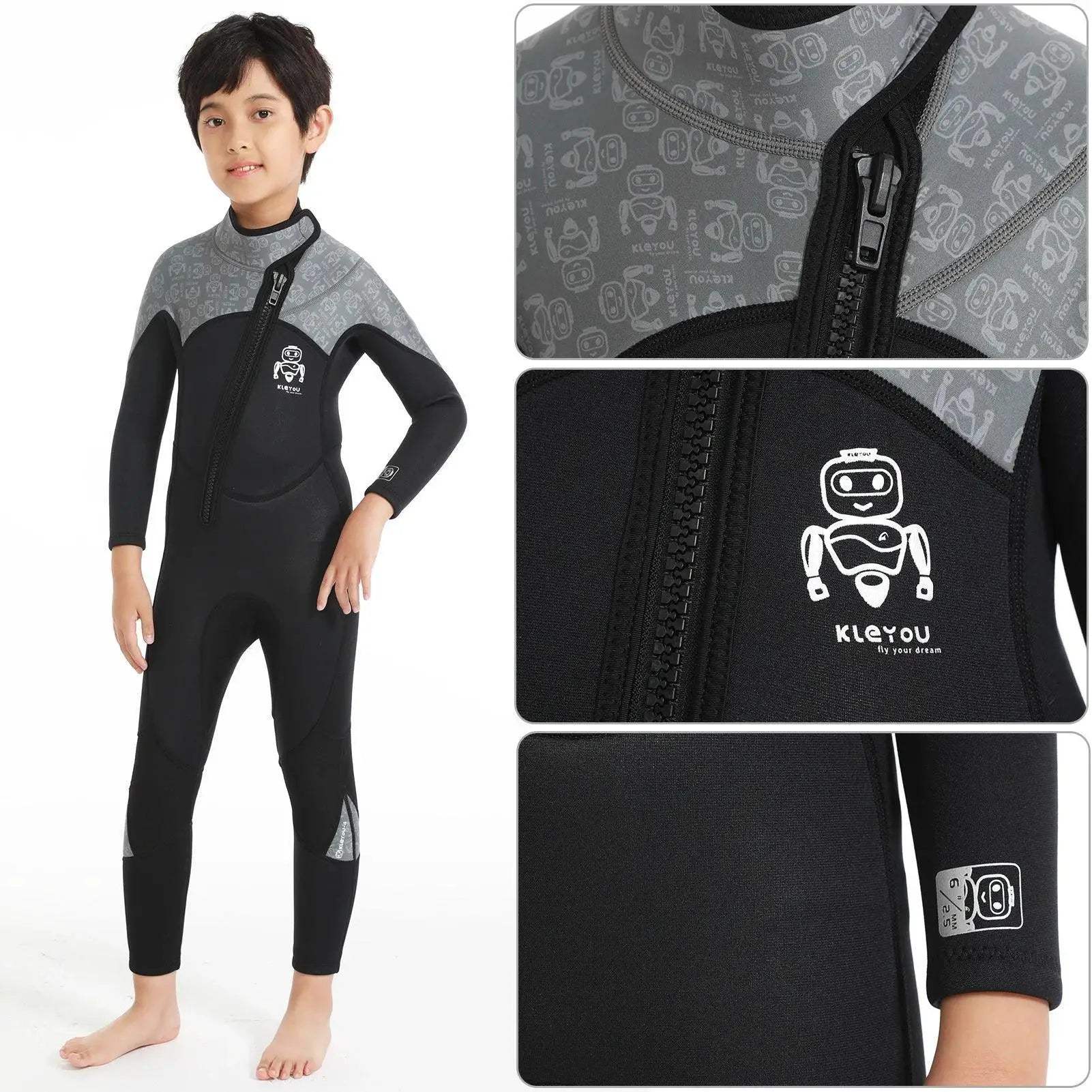 Kids Neoprene Wetsuit With UPF50 Sun Protection For Boys - ToylandEU