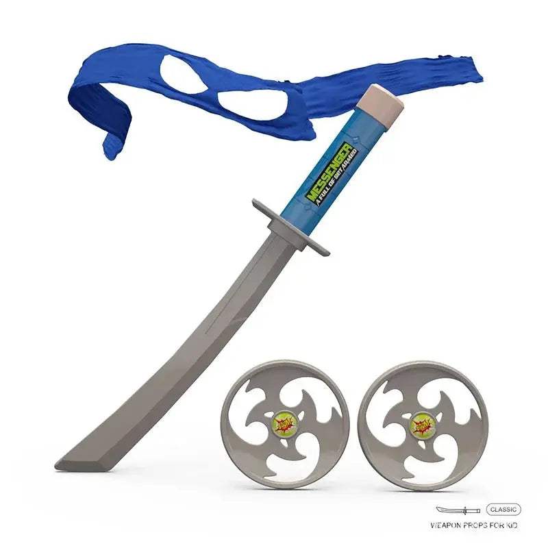  Kids Ninja Cosplay Props Eye Mask And Nunchaku Durable -  ToylandEU™