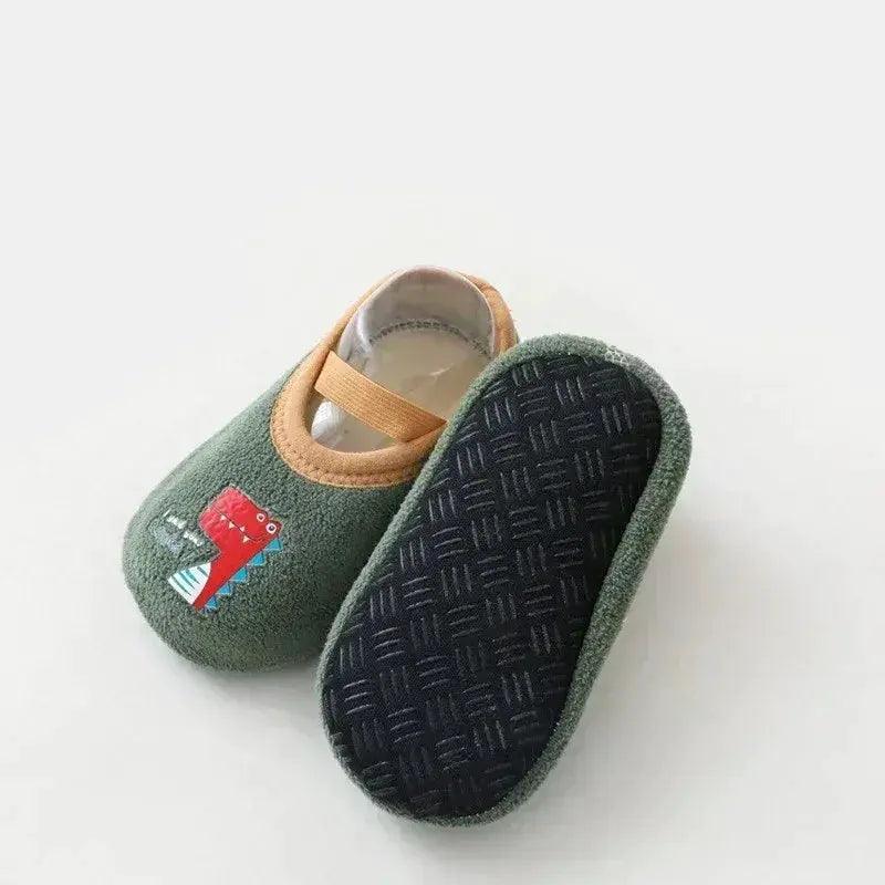 Kids Non Slip Fleece Indoor Floor Socks Anti Slip -  ToylandEU™