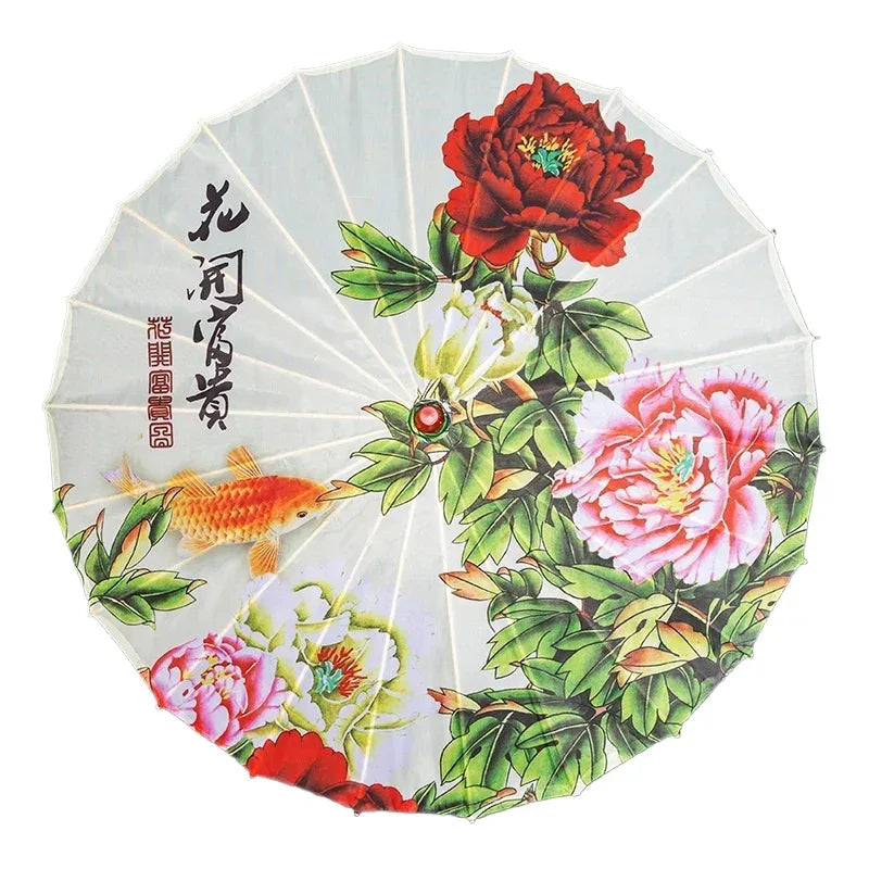 Kids Oilpaper Umbrella 56cm Hanfu Costume For Photography - ToylandEU