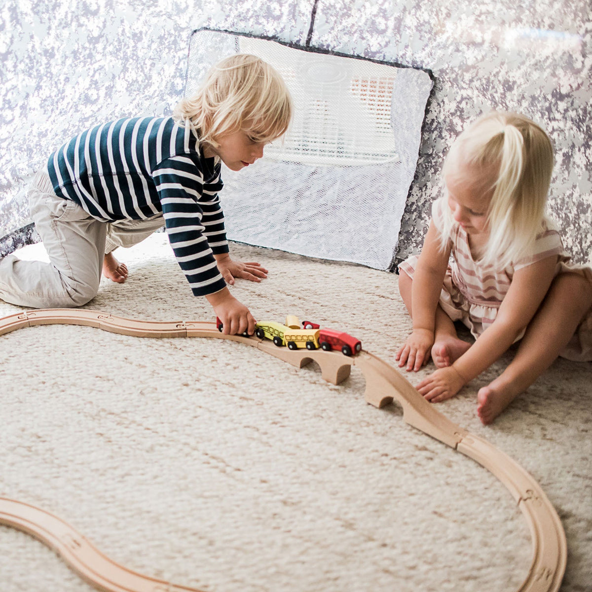Kids Outdoor Play Fort | Digital Camo Design | Toylandeu™