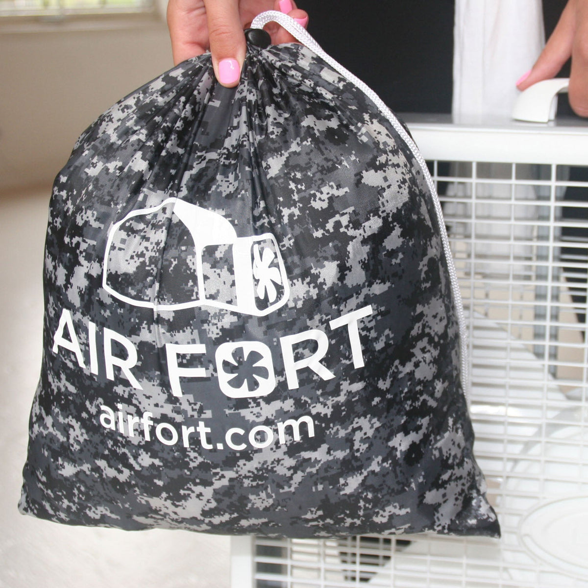 Kids Outdoor Play Fort | Digital Camo Design | Toylandeu™
