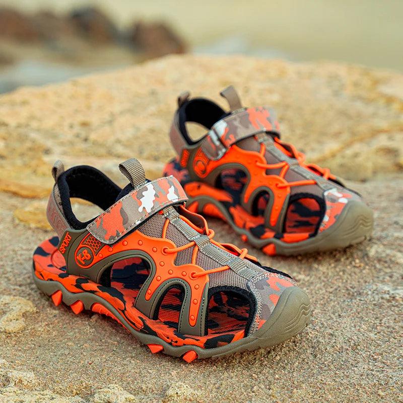  Kids Outdoor Sandals | Non-Slip Ages 7-13 | Toylandeu™ 