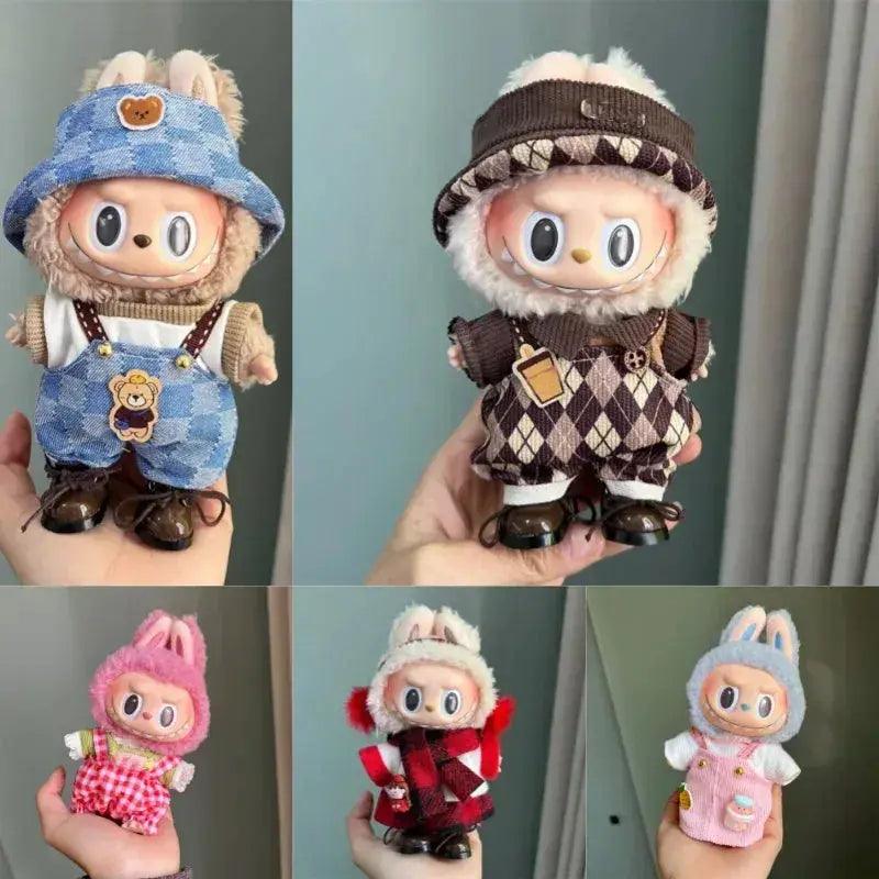  For 17CM Labubu Clothes Accessories for Korea Kpop Exo 17cm Labubu Clothing Set Gift -  ToylandEU™
