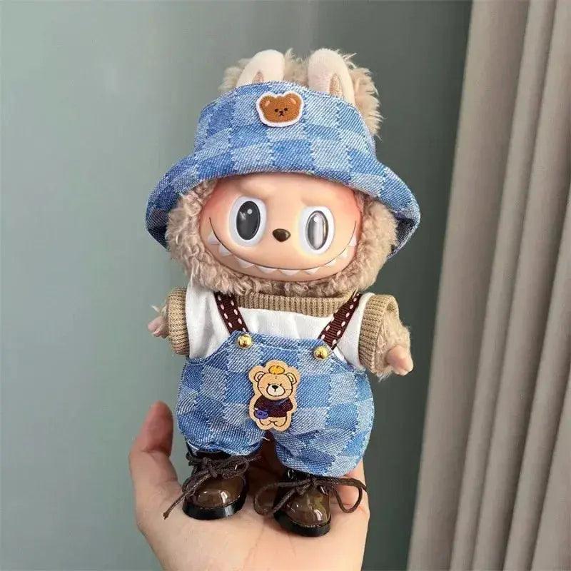 For 17CM Labubu Clothes Accessories for Korea Kpop Exo 17cm Labubu Clothing Set Gift -  ToylandEU™
