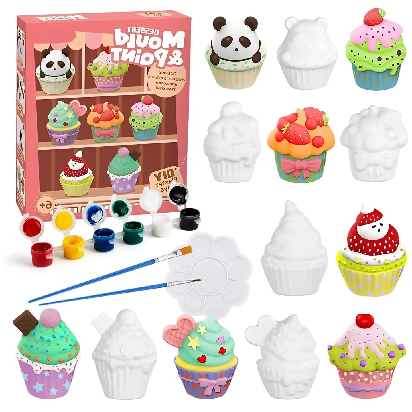 Kids Painting Kit Arts And Crafts Set For Dino Fun - ToylandEU