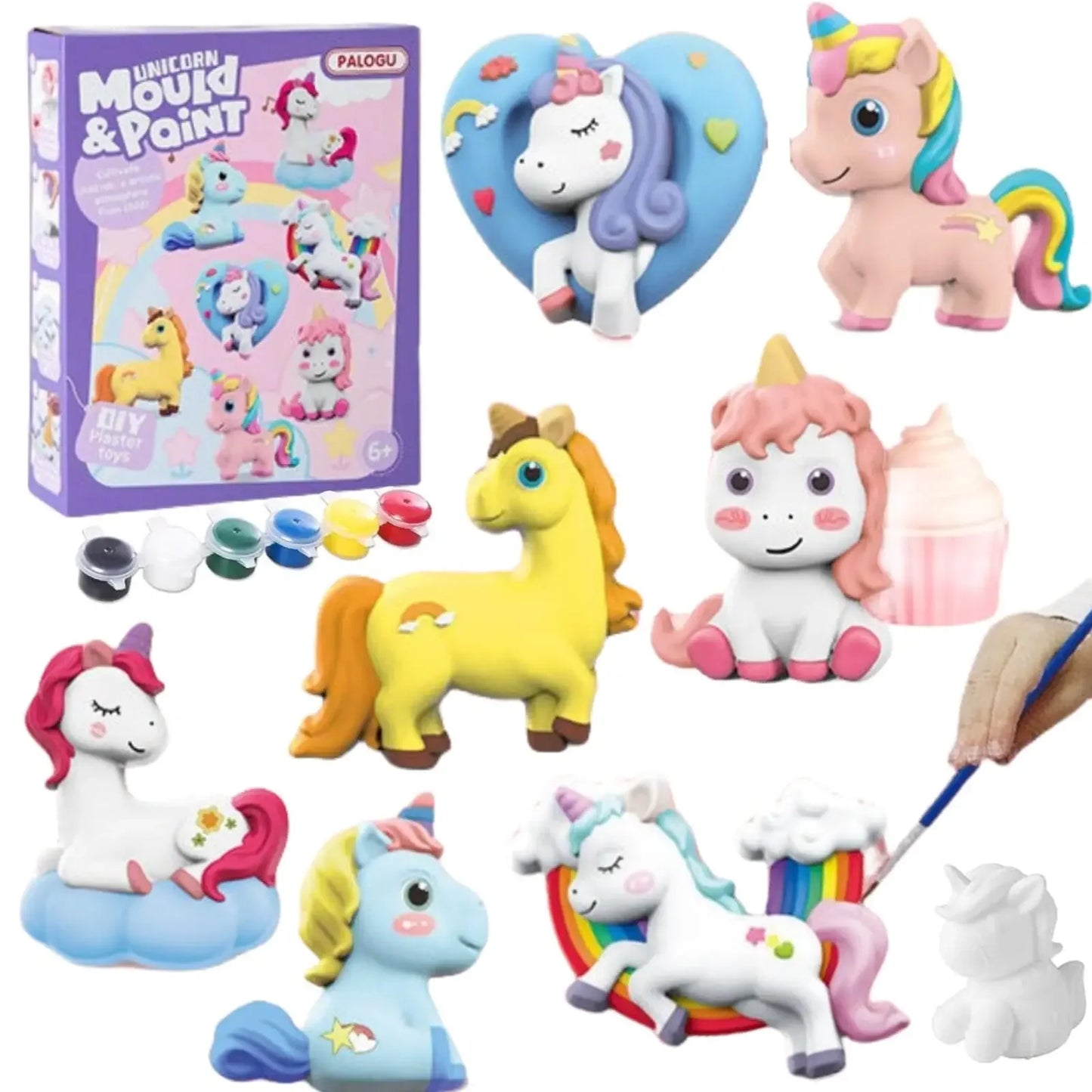 Kids Painting Kit Arts And Crafts Set For Dino Fun - ToylandEU