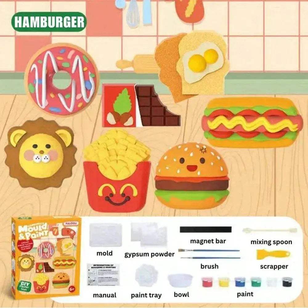 Kids Painting Kit Arts And Crafts Set For Dino Fun - ToylandEU