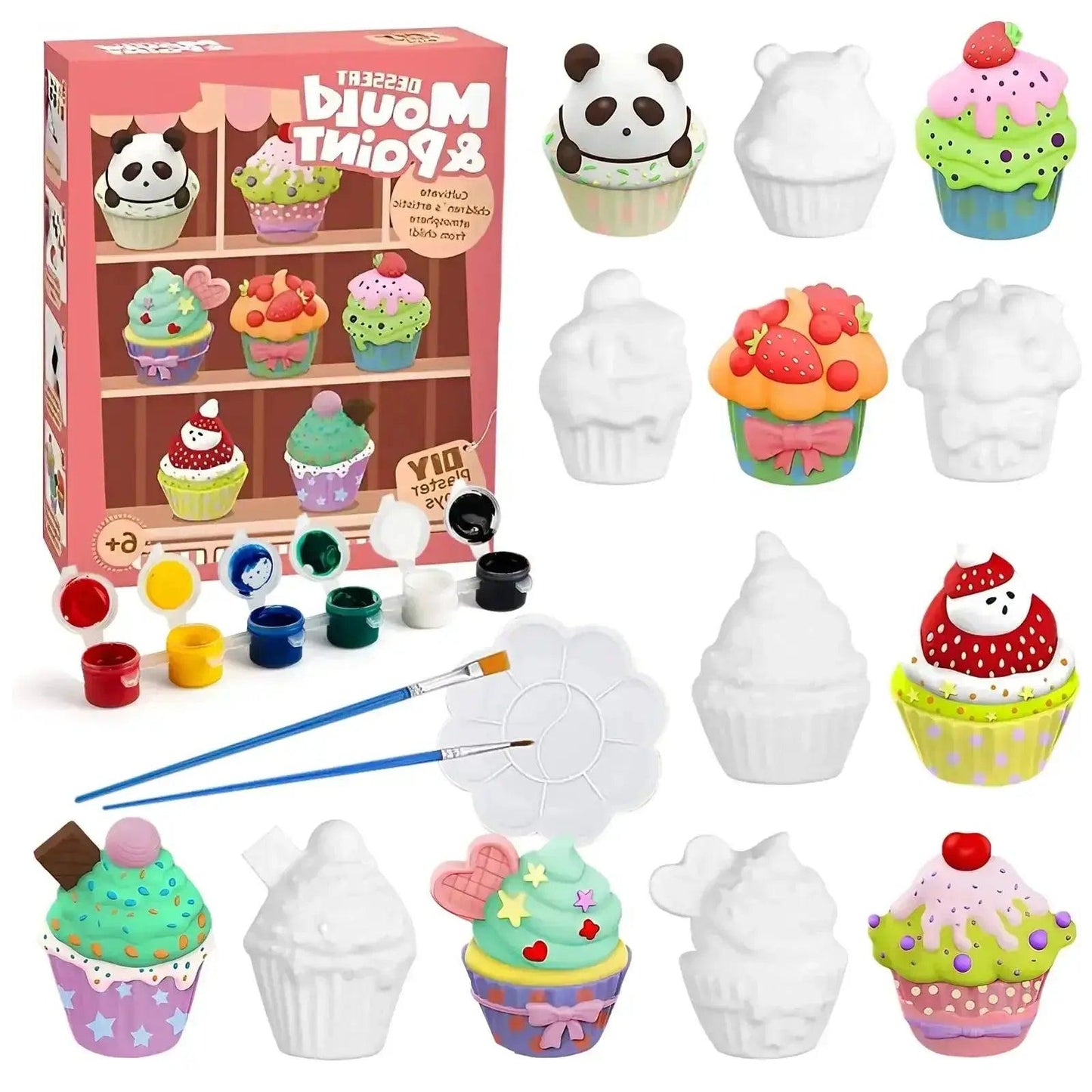  Kids Painting Kit Dino Fun Arts And Crafts Set -  ToylandEU™
