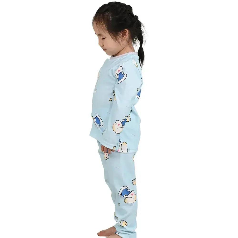  Kids Pajama Set Soft Cotton Cartoon Patterns Cozy Sleep -  ToylandEU™