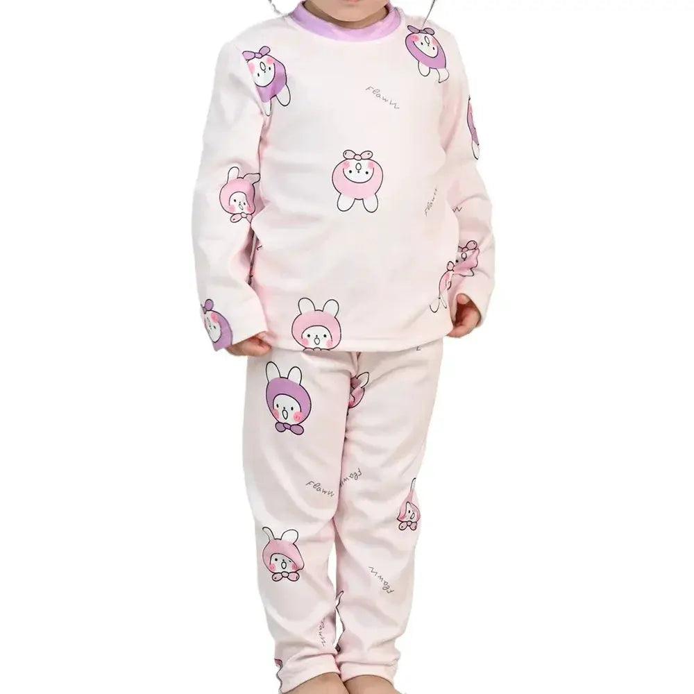  Kids Pajama Set Soft Cotton Cartoon Patterns Cozy Sleep -  ToylandEU™
