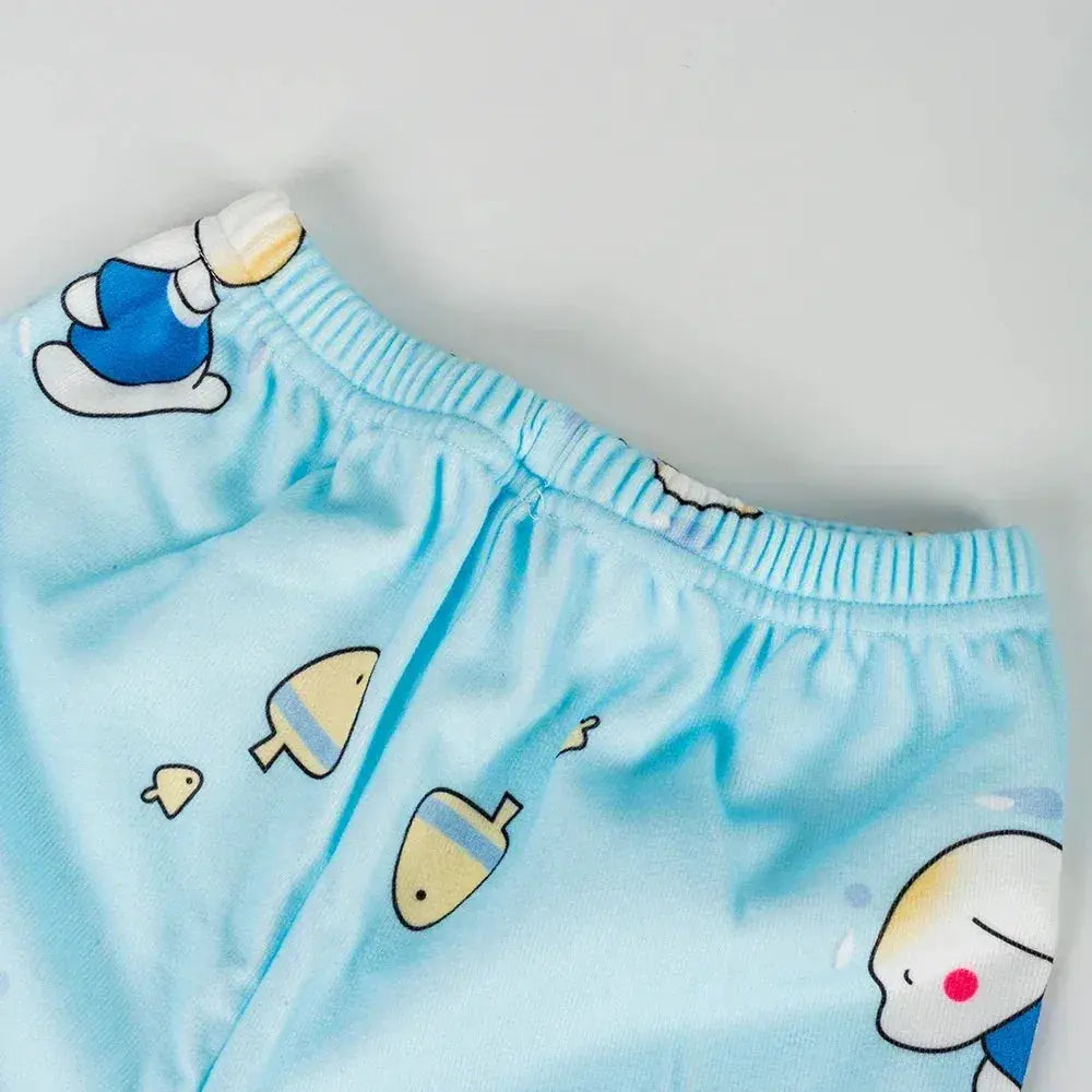 Kids Pajama Set Soft Cotton Cartoon Patterns For Cozy Sleep - ToylandEU
