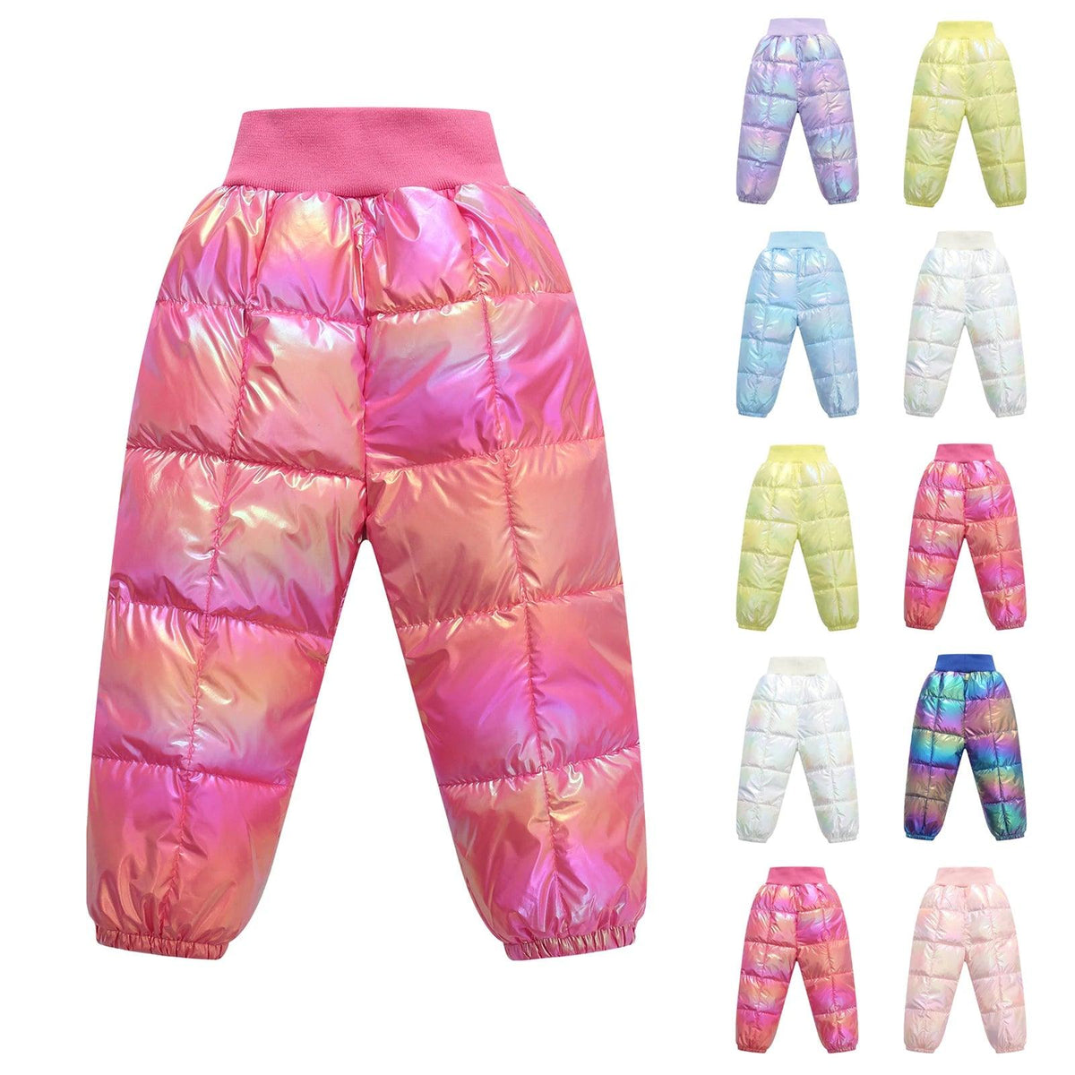 Kids Pants | Warm Winter Elastic Waist | Toylandeu™