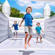 Kids Party Large 13x13ft Inflatable White Bounce House - ToylandEU