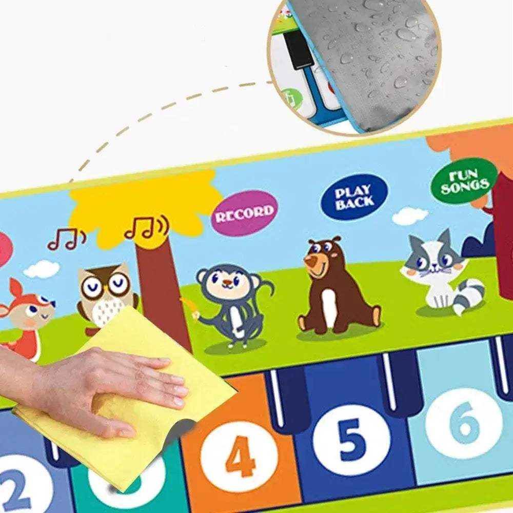 Kids Piano Mat Floor Keyboard Dance Rug For Musical Fun - ToylandEU