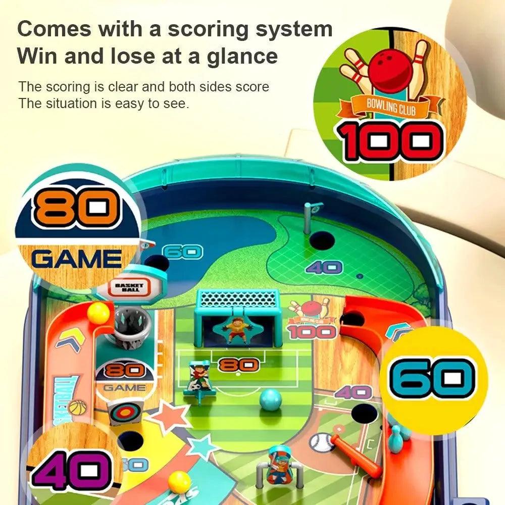  Kids Pinball Table Game Two Players Learning Toy -  ToylandEU™