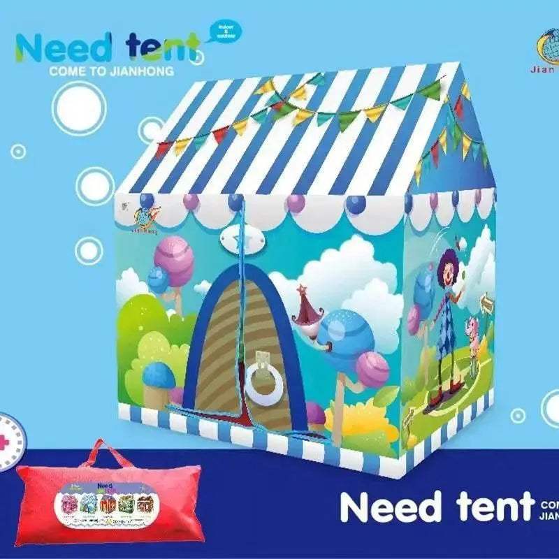 Kids Play House Game Tent Toys Dinosaur Pink Ice Cream Castle - ToylandEU