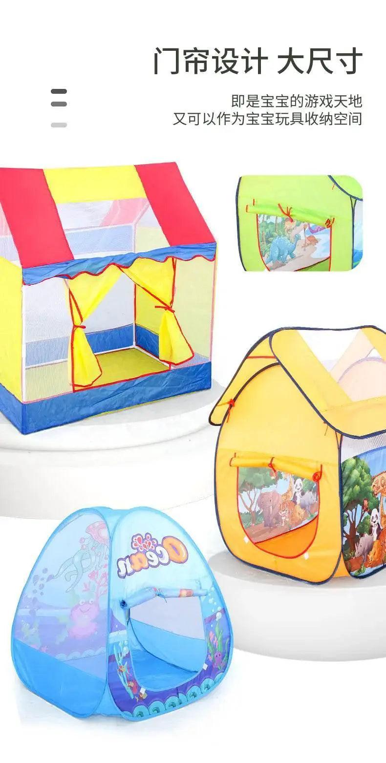  Portable Children Kids Play Tents Outdoor Garden Folding Baby Toy Tent -  ToylandEU™