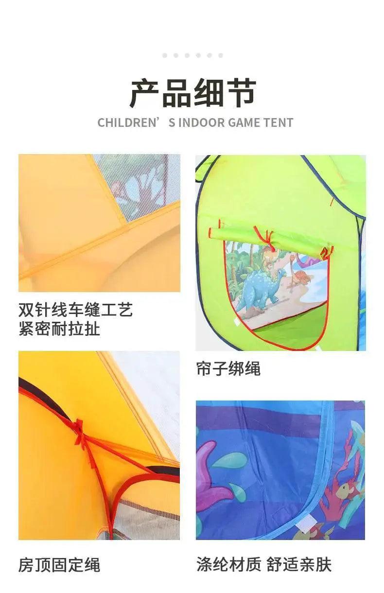  Portable Children Kids Play Tents Outdoor Garden Folding Baby Toy Tent -  ToylandEU™