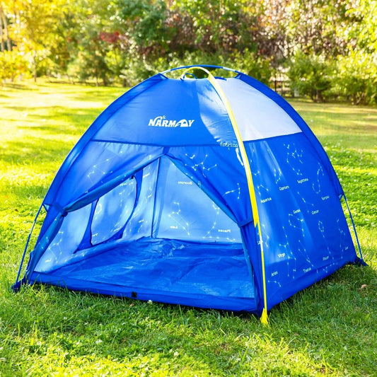  Kids Play Tent Blue Starry Sky Dome Tent for Fun -  ToylandEU™