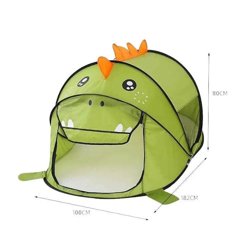 Portable Tiger Kids' Tent Cartoon Animal Play House Indoor Outdoor -  ToylandEU™