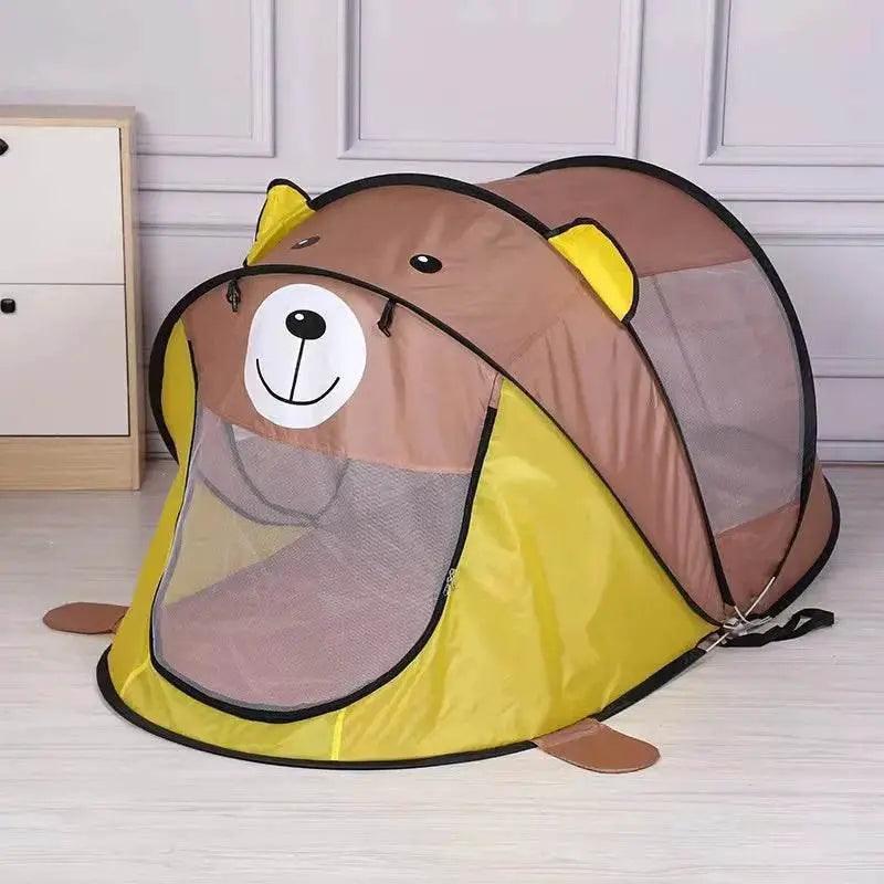  Portable Tiger Kids' Tent Cartoon Animal Play House Indoor Outdoor -  ToylandEU™