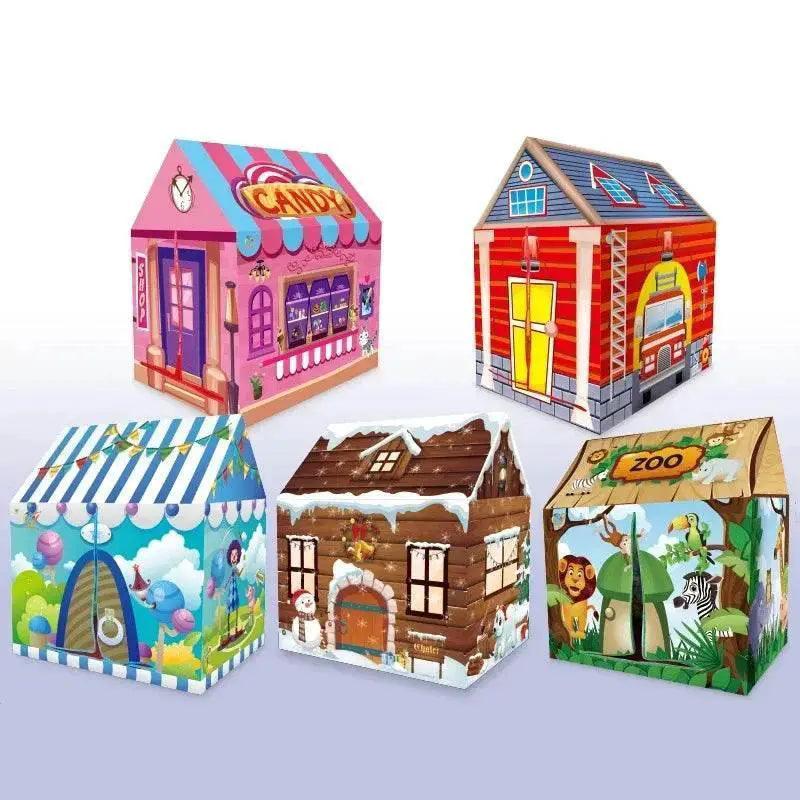  Kids Play House Game Tent Toys Dinosaur Pink Ice Cream Castle -  ToylandEU™