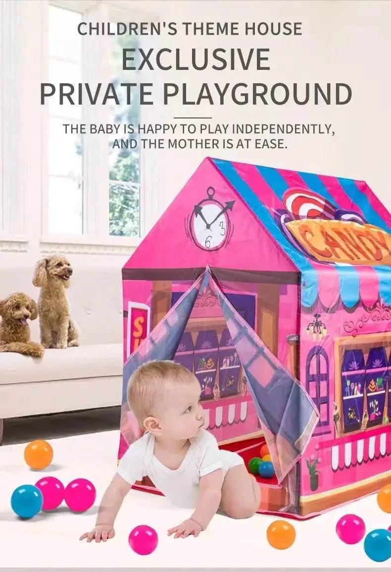  Kids Play House Game Tent Toys Dinosaur Pink Ice Cream Castle -  ToylandEU™