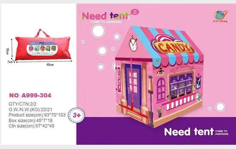  Kids Play House Game Tent Toys Dinosaur Pink Ice Cream Castle -  ToylandEU™