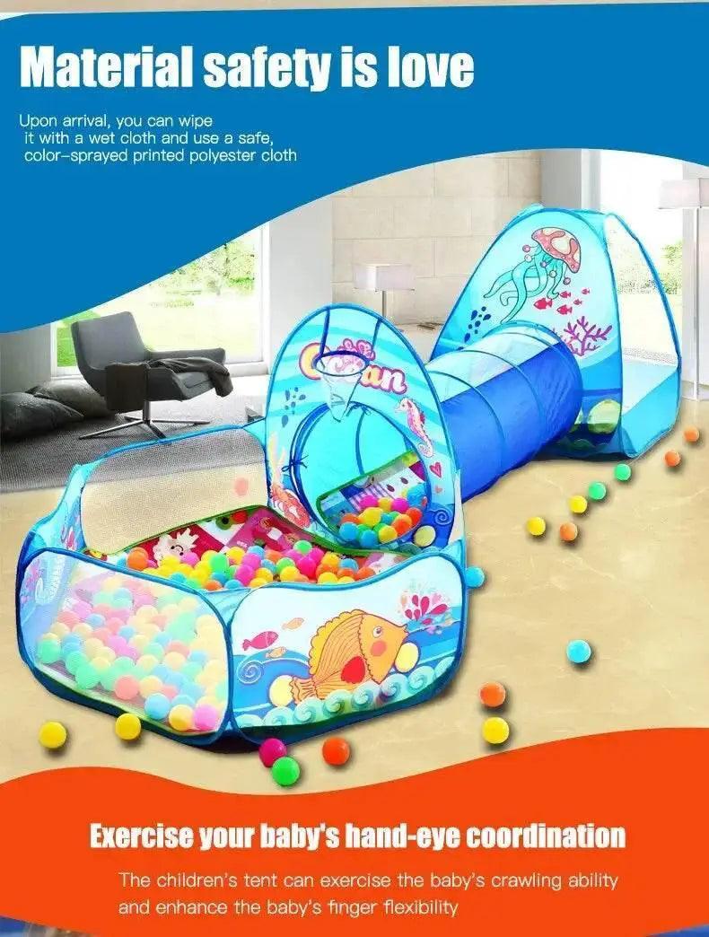  Children's Tent Foldable Baby 3In1 Playground Playpen -  ToylandEU™