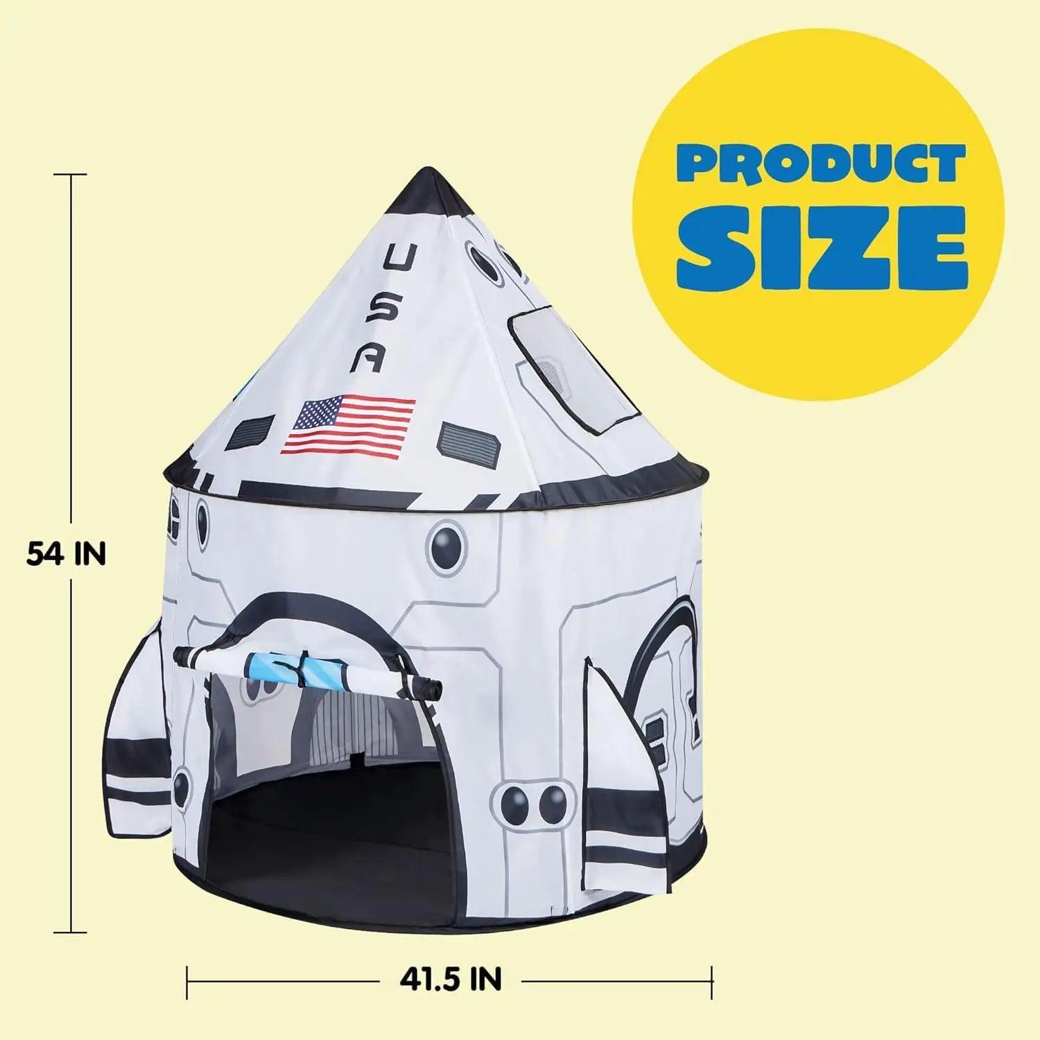  Joyfy Play Tent Rocket Ship For Kids Portable Tote -  ToylandEU™