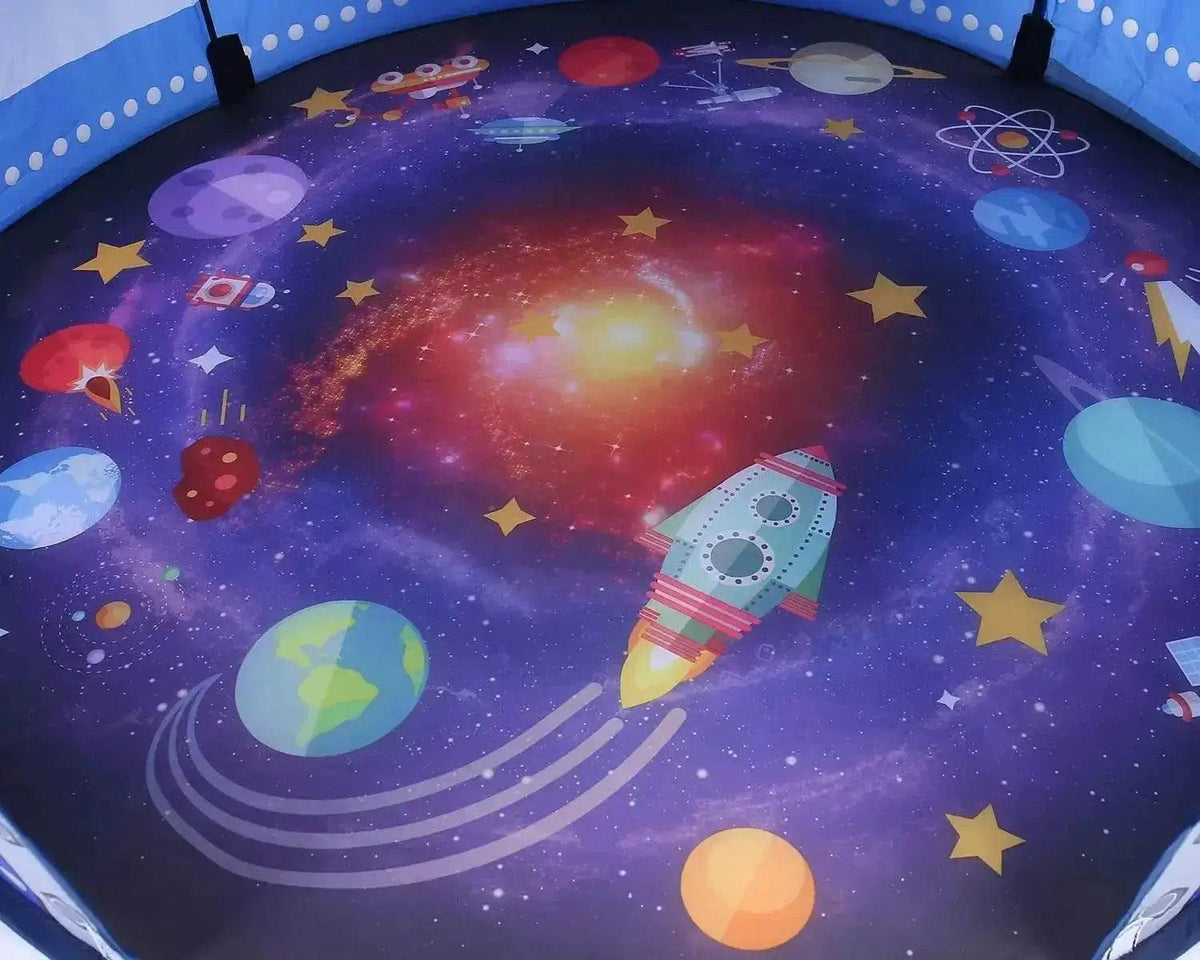  Rocket Ship Kids Tent Pop Up Play Toy Tent for Children -  ToylandEU™