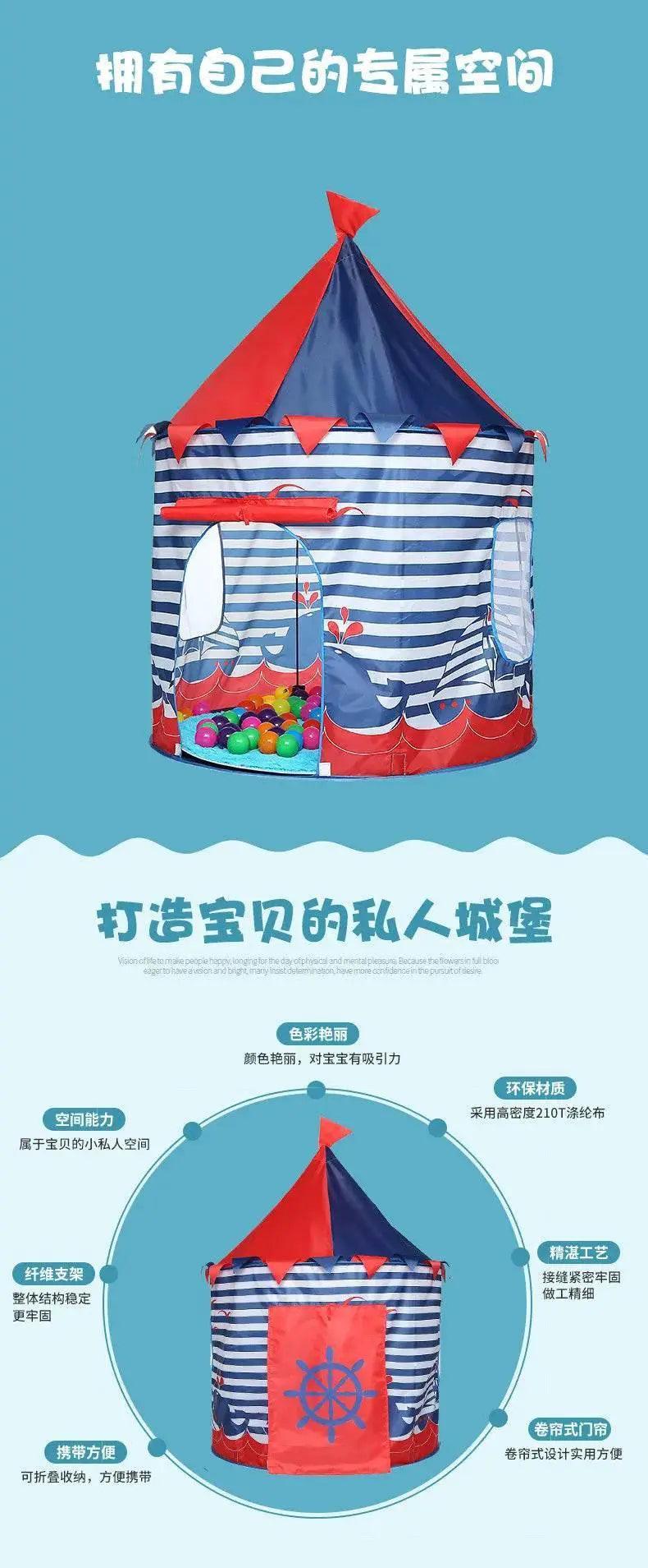  Outdoor Kid Tent Space Play House Portable Baby Gift -  ToylandEU™