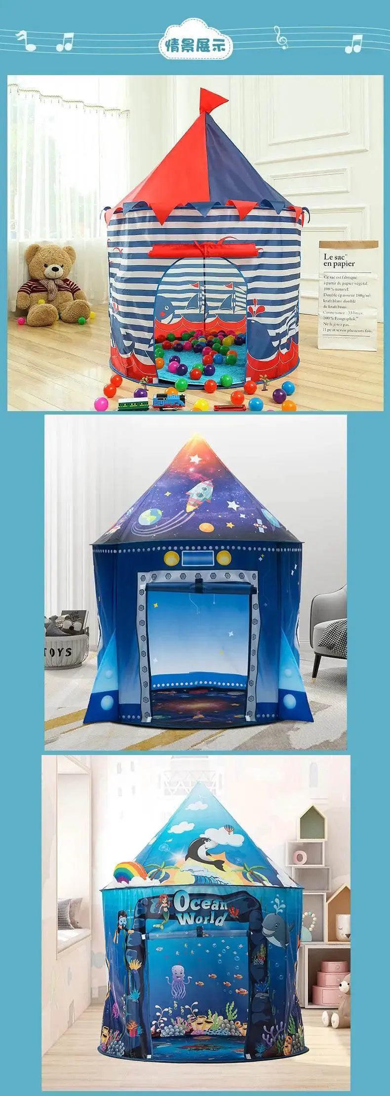  Outdoor Kid Tent Space Play House Portable Baby Gift -  ToylandEU™