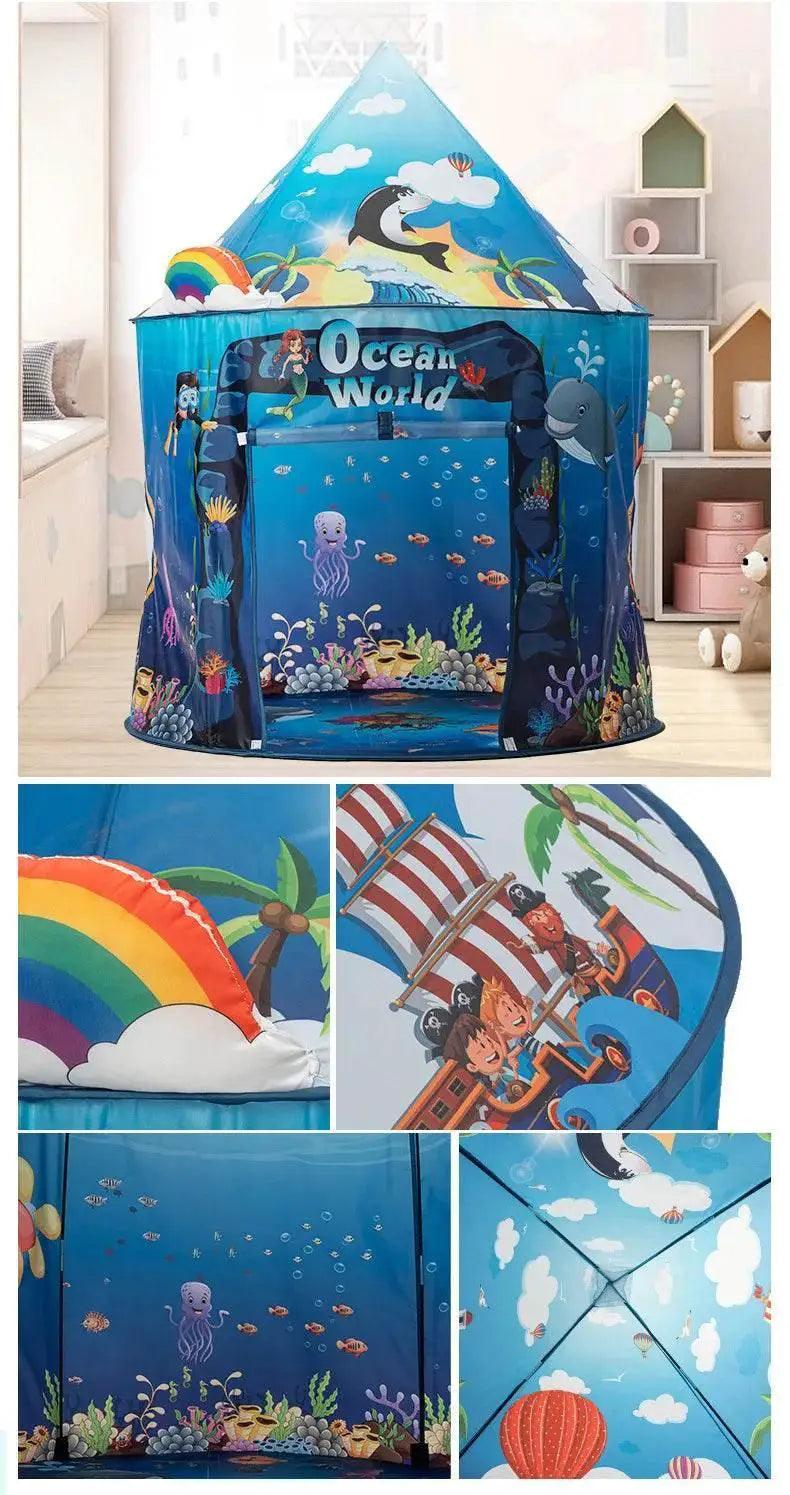  Outdoor Kid Tent Space Play House Portable Baby Gift -  ToylandEU™