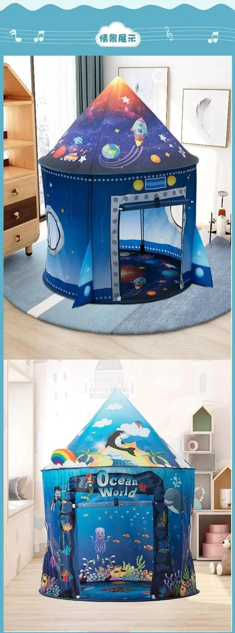  Outdoor Kid Tent Space Play House Portable Baby Gift -  ToylandEU™