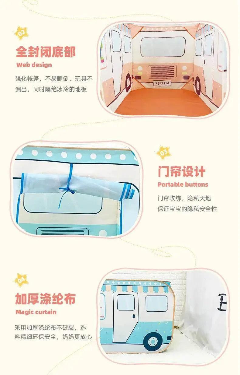  Korean Portable Foldable Play Tent Travel Folding Tent -  ToylandEU™