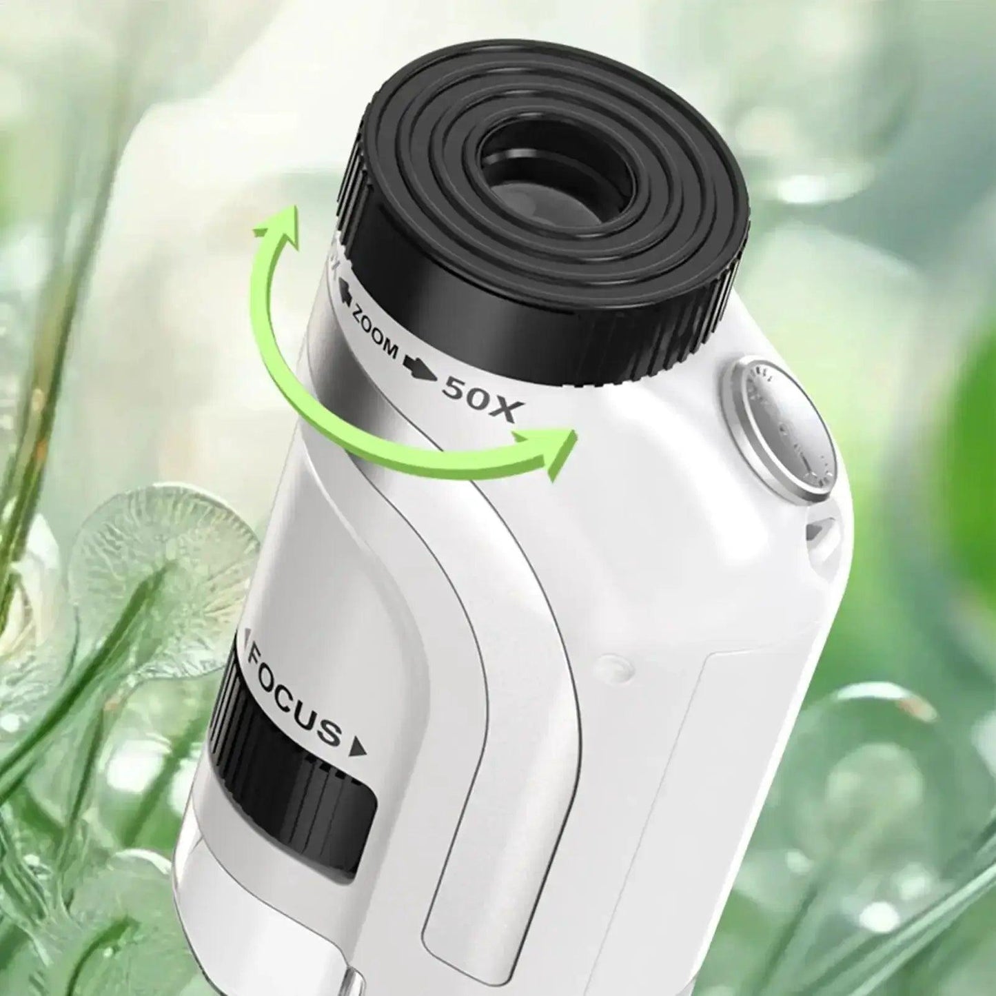  Kids Pocket Microscope 50x 300x Handheld LED Light -  ToylandEU™