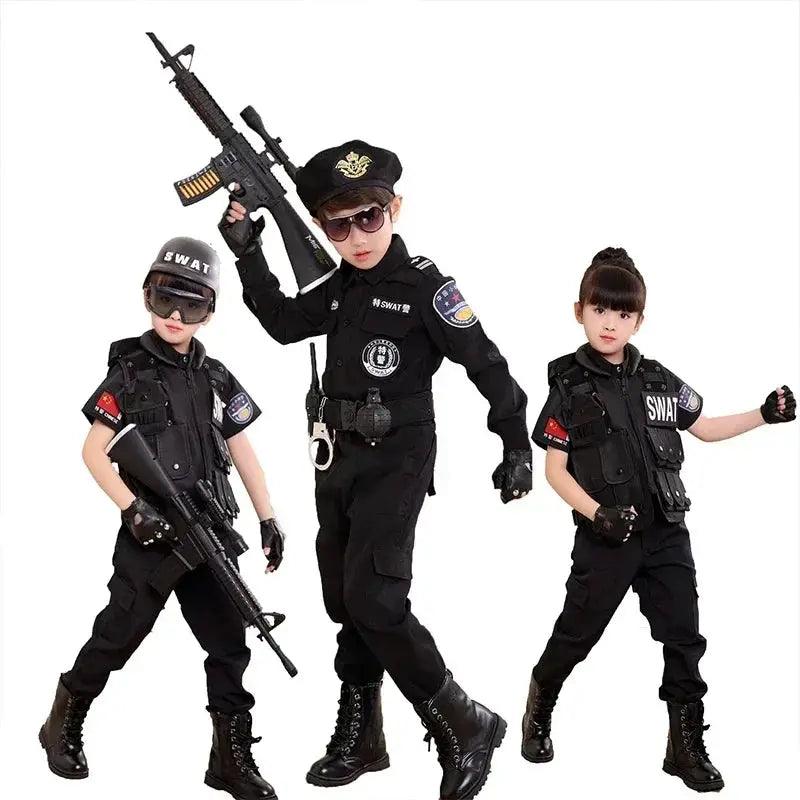  Kids Police Officer Cosplay Costume Realistic Look -  ToylandEU™