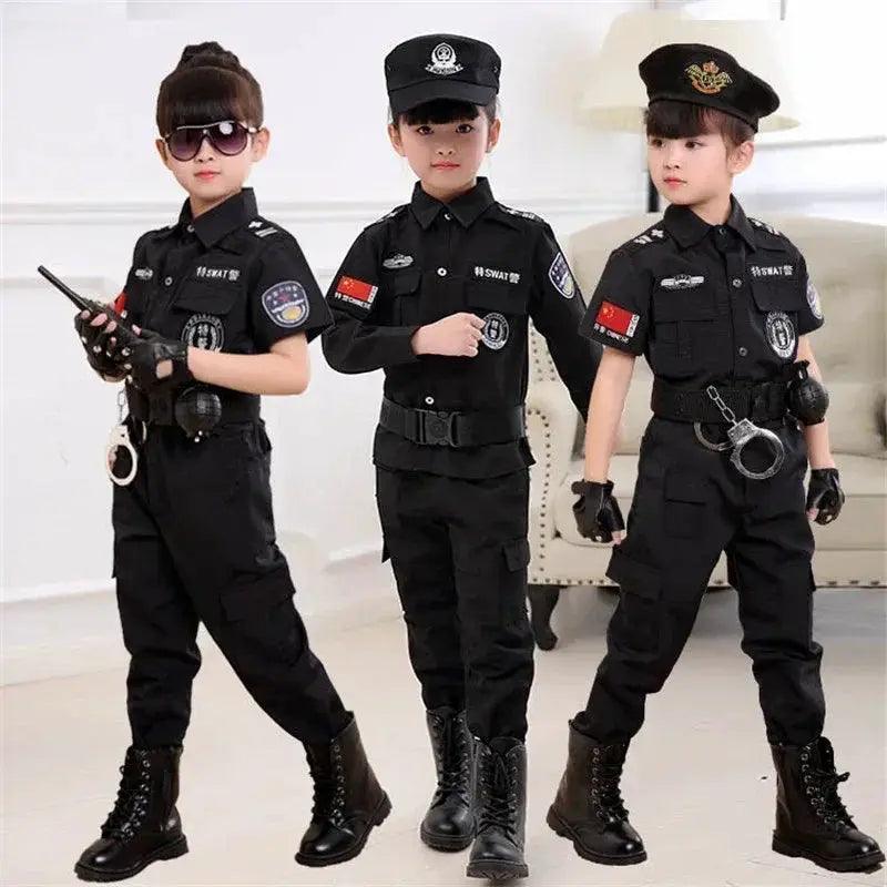  Kids Police Officer Cosplay Costume Realistic Look -  ToylandEU™