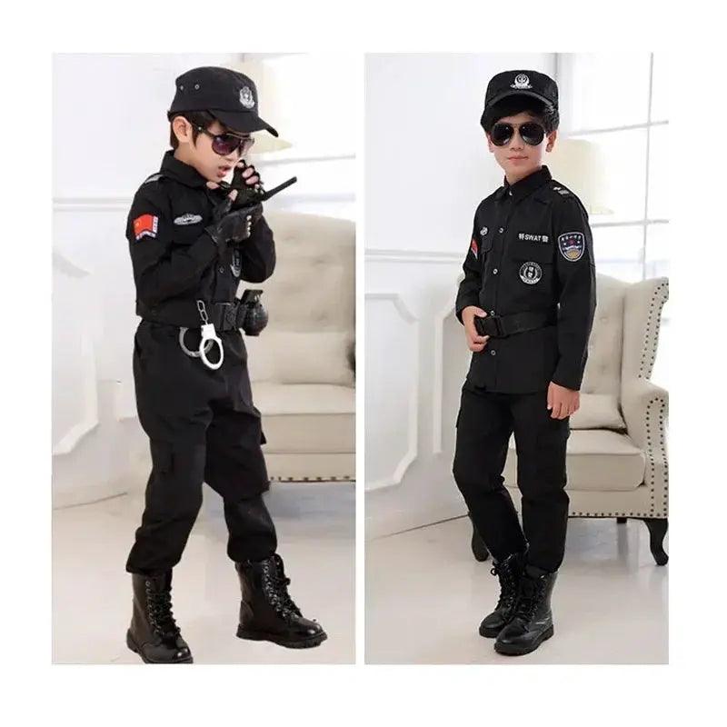  Kids Police Officer Cosplay Costume Realistic Look -  ToylandEU™